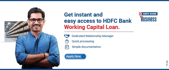 Apply Working Capital Loan with Simple Documentations