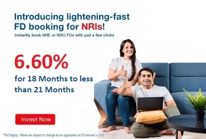 FD Booking for NRI