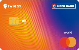 Swiggy HDFC Bank Credit Card