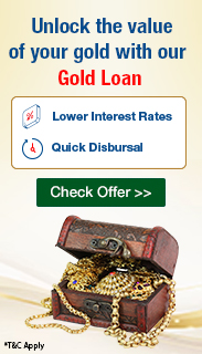 Hdfc gold deals loan interest rate